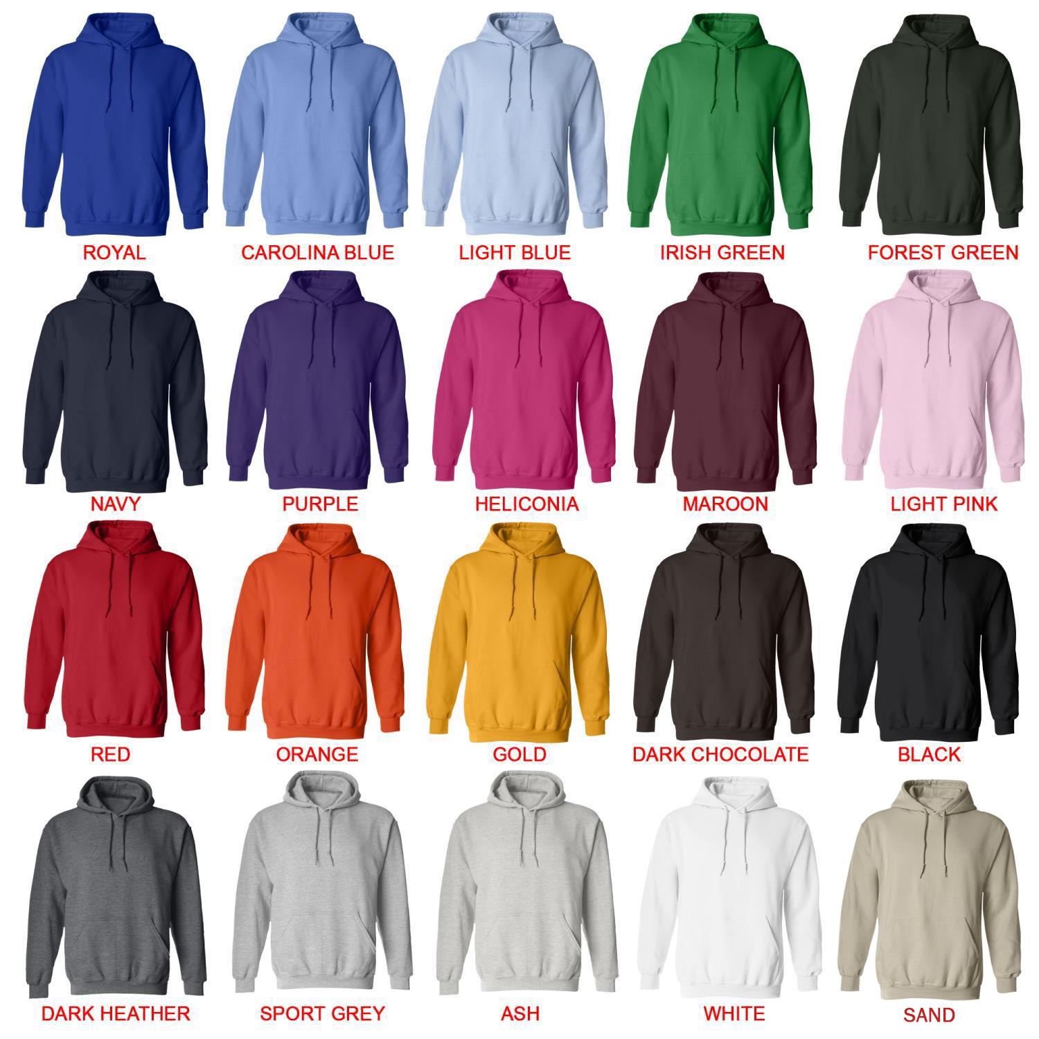 hoodie color chart - Vagabond Merch