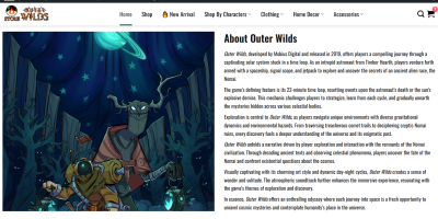 Outer Wilds Merch – Explore the Universe Beyond the Game - Vagabond Merch